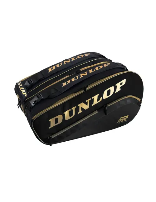 Paletero Dunlop Pro Series Negro Dorado | Ofertas de pádel